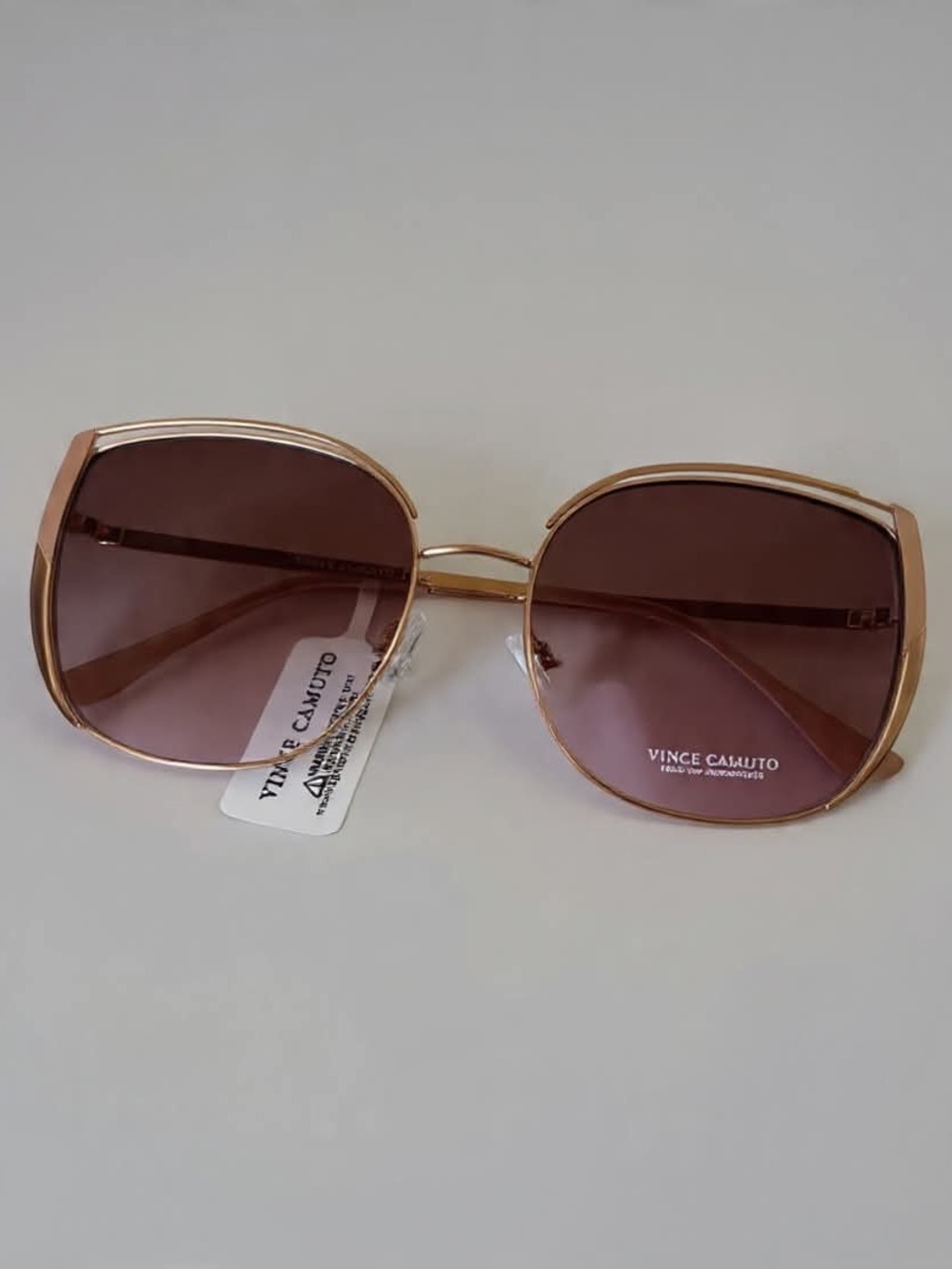 NWT Vince Camuto Rose Gold Gradient Cat-Eye Sunglasses